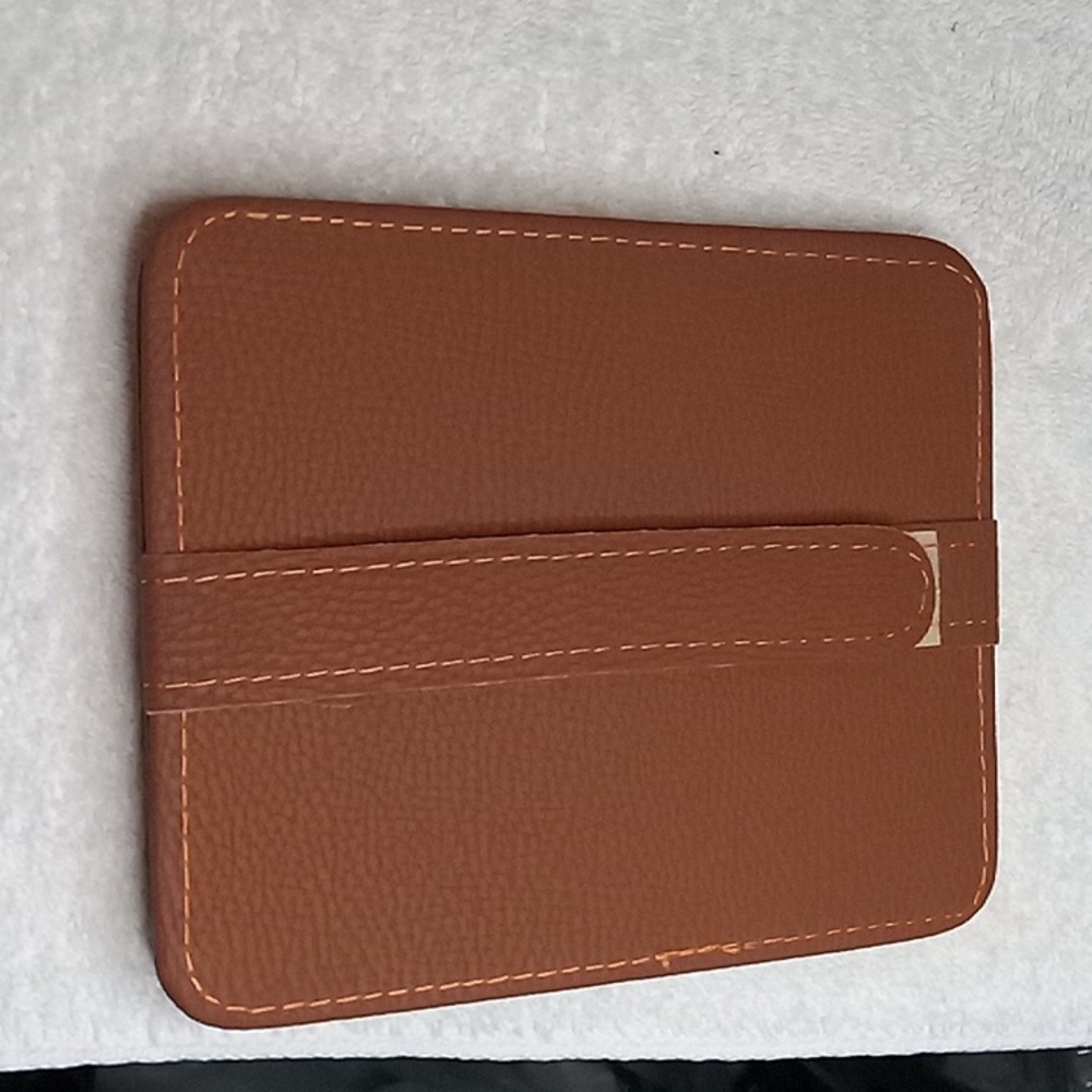 Stylish car visor organizer